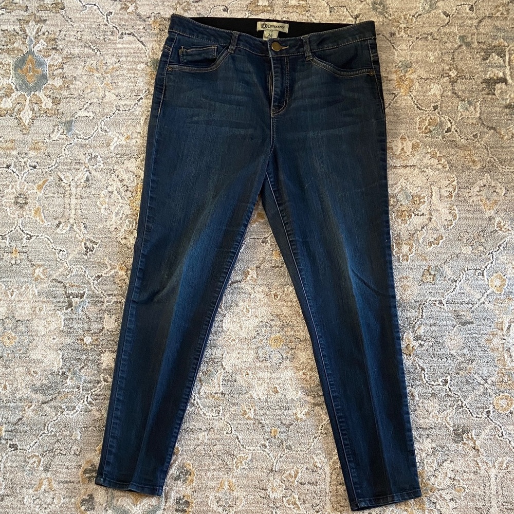 Democracy Women's Dark Blue Skinny Jeans